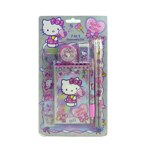 ست 12 در 1 کوله پشتی 40 سانتی هلو کیتی مدل Rainbow Max - Backpack - Promotion Items 12 in 1 - Hello Kitty